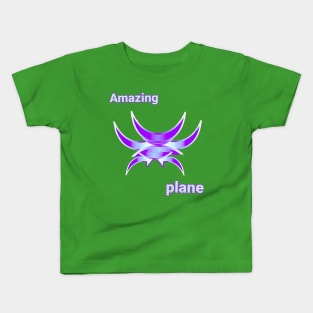 Amazing plane beautyful Art designs Kids T-Shirt